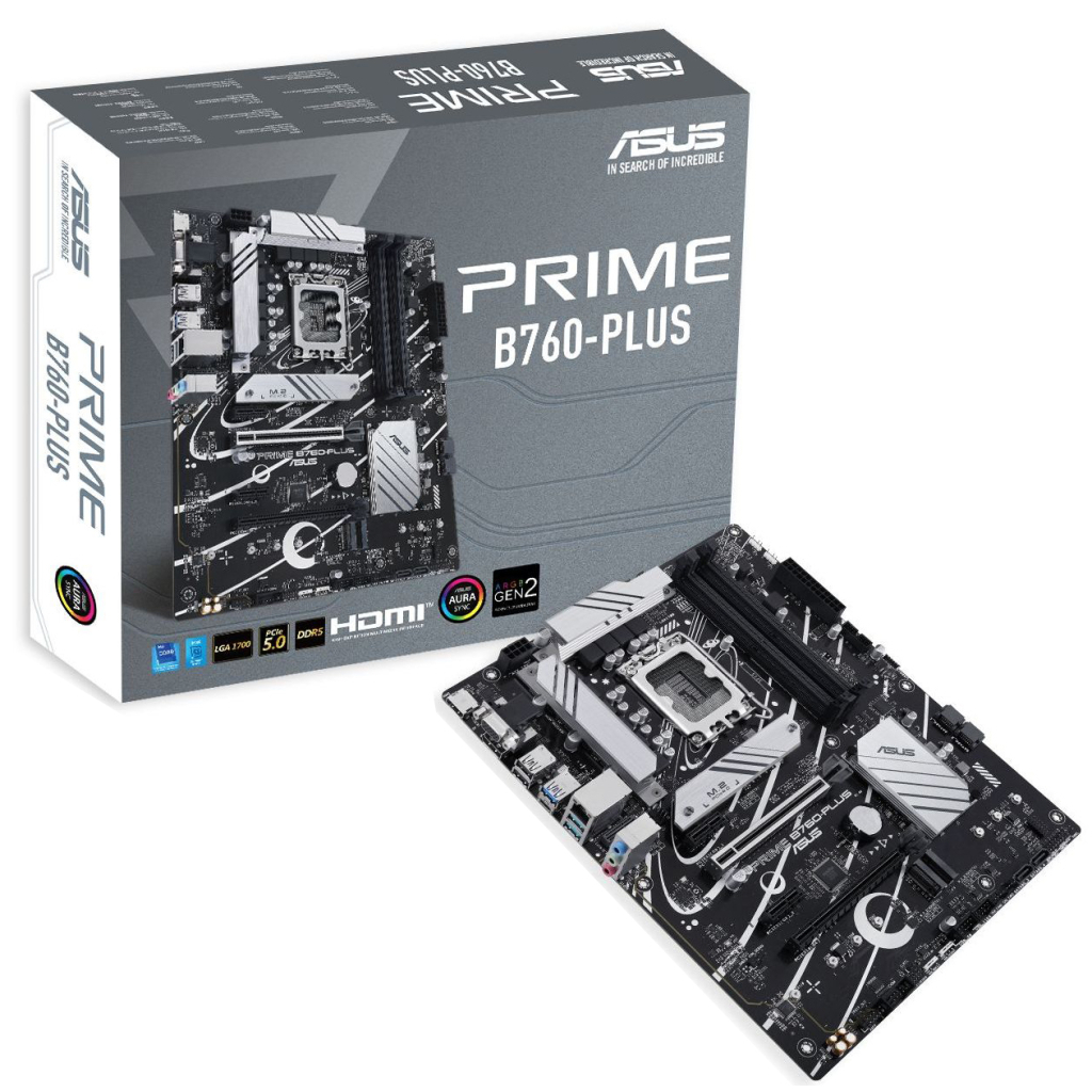 Carte Mère Asus PRIME B760-PLUS D4 Intel B760 LGA 1700 main image 1